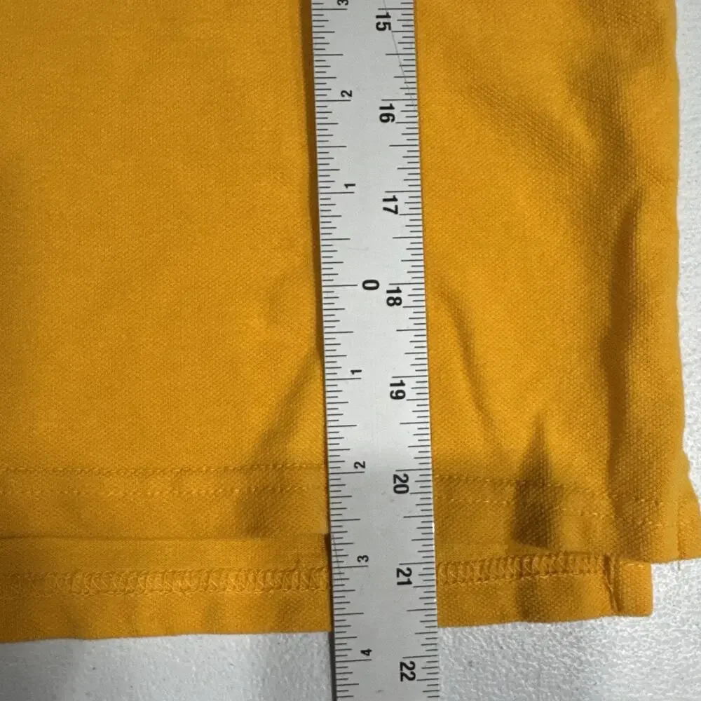 The Childrens Place School Uniform Short Sleeves Polo Shirts Yellow Blue L 10-12